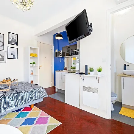 Hyper Center - Air Conditioning - Balcony - Wifi - Tramway - Quiet Apartamento